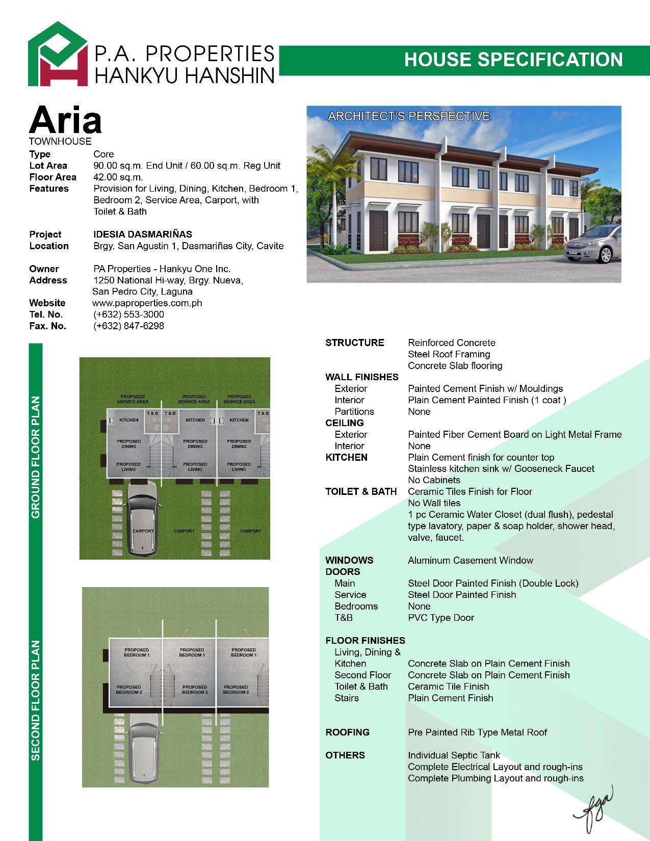 Idesia Dasmarinas Model House