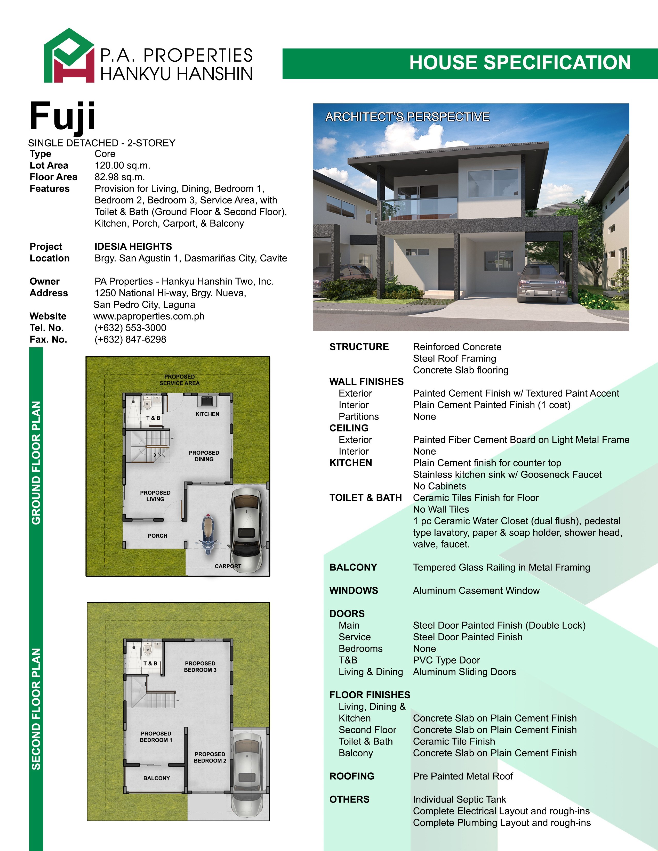 Idesia Dasmarinas House and Lot