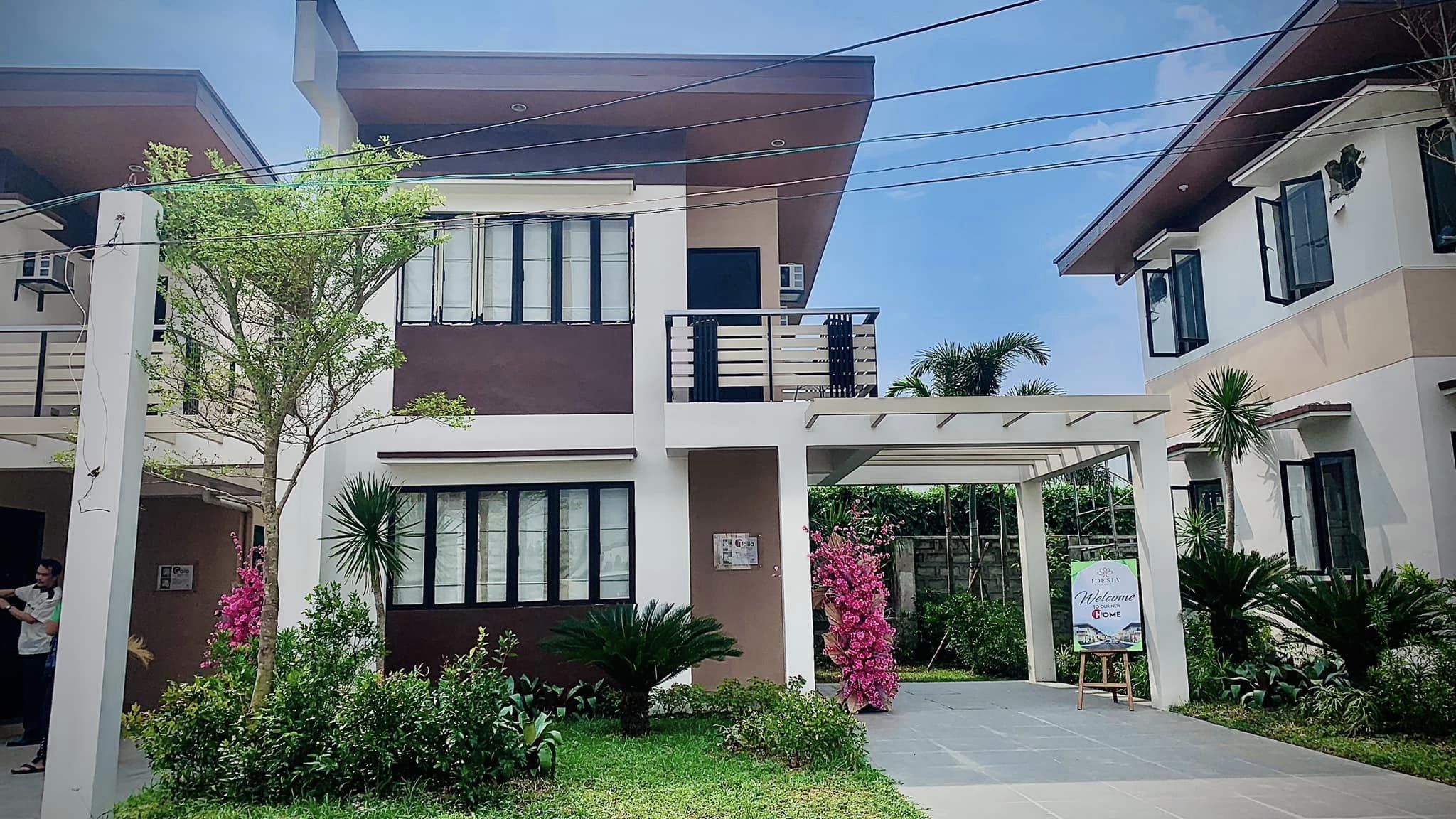 Talia Dress Up Model House Exterior at Idesia Dasmarinas Cavite