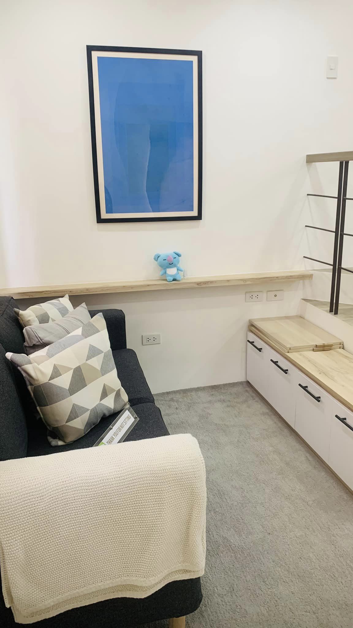 Talia Dress Up Model House Built In Cabinets