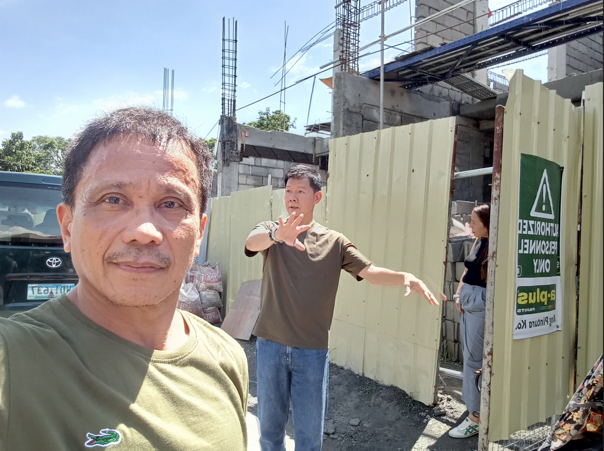 Actual Ocular Visit by Your Agent at Aguirre Townhouse Las Piñas